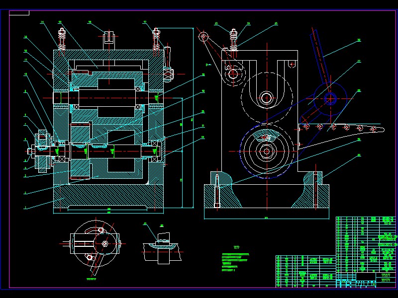 JS59-冲床自动送料机构的设计[含全套图和文档]